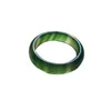 Personality 18MM Natural chalcedony agate Rings high ice jade ring for women fashion jewelry couple gift