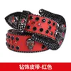 s Adhesives Explosives Skull Head Water Diamond Punk Belt