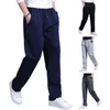 Costumes pour hommes pantalons de jogging pantalons de salon légers pantalons de survêtement coton entraînement piste de sport pour hommes cadeau d'anniversaire