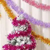 Декоративные цветы мишура декор гирлянда блестящие 6 стилей венок свадебная вечеринка рождественские ленты деревьев
