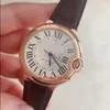 Markenuhr 42 mm Roségold, silbernes Zifferblatt, Diamant-Lünette, Edelstahl, Herren-Armbanduhr, ohne Box