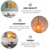 Pendant Lamps Rattan Ceiling Lamp Light Woven Lampshade Chandelier Shade Weaving Farmhouse Hanging Bird Nest Lighting Rustic