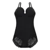 Women's Shapers Minifaceminigirl Damskie Extree Control Control Bodysuit plus rozmiar komfort noś własnego biustonosza body Briefer