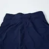 LL Yoga Wear Pantaloni da jogging da donna Pronti a tirare la corda Pantaloni elasticizzati a vita alta con cinturino da allenamento lululemen abiti gonna abito