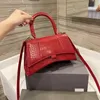 Luxo ampulheta saco de crocodilo padrão de couro crossbody designer bolsa de ombro alça mulheres homem viagem ouro prata bolsas duffel sling embreagem pochette tote bags