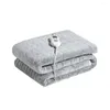 Blankets European Standard Electric Blanket American 110V Heating Cover Nap Quilt Flannel
