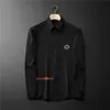 Herrkl￤nningskjortor Designer 2021 Spring Men's Shirts Solid Color Professional Long Sleeves Business Trend Simple Fashion Coat Men M-3XL#HSC24 COO9