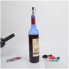 Outils de barre Outils de barre Mti Fonction Verseur de vin en acier inoxydable Couleur Bouchon mixte Fit Bouteille d'assaisonnement Bouteilles de vins Ménage Stoppe Dhsav