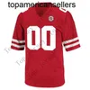 Anpassad Nebraska Cornhuskers Eventuellt namn nummer 2 Adrian Martinez 10 JD Spielman 22 Rex Burkhead Personlig sömnad College Football Jersey