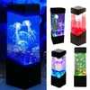 Nachtlichter, LED-Quallenlicht, Aquarium-Fischstamm, mehrfarbige dekorative Lampe