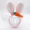 Partia wielkanocna Rabbit Hairbands Róż Szare króliczek Krowa Słoni Ears Animal Temat Cosplay Event
