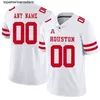 Custom Big Size Cougars 2019 College Football N'importe quel numéro Nom Rouge Blanc Gris Oliver Jersey Personnalisez les maillots USA NCAA