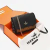 Borse firmate di lusso Wdpolo Counter Borse da donna a spalla singola di lusso con fiore vecchio Msenger Chain Small Square party clutch