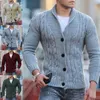 M￤nner Pullover M￤nner Pullover verdrehte Textur Winter Stretch dicke trendige Freizeit reine Farbe