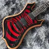 LVYBEST Kinesisk elektrisk gitarr S G M logotyp Mahogny Body and Neck 6 Strings Zakk