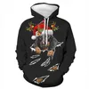 Men's Hoodies Sweatshirts 2022 New Christmas Carnival Night 3D Digital Printing Sweater Hoodie Cosplay
