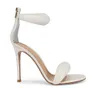 Luxury Designer Brand Women pop sandal high heels dress pumps wedding party shoes Bijoux heel genuine Leather Sandals with originals box 35-43