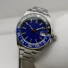 Relojes de pulsera NH35, relojes para hombre, reloj automático mecánico superior para hombre, reloj de acero inoxidable luminoso deportivo resistente al agua de 100M