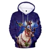 Sweats à capuche pour hommes Sweatshirts Père Noël Bonhomme de neige Impression numérique 3D Sweat à capuche décontracté pour hommes et femmes