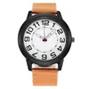 HBP Mens Watches Brand Luxury Quartz Watches Casual Bracelet Wristwatches Arabic Numeral Dial Leather Strap Montres de luxe