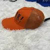 2023 Mode Trucker Keps Shion Bomull Baseball Hat Brott Kvinnor Designers Sport Keps Casquette Justerbar för hattar