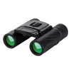 Telescope 100 X 22 Mini Exquisite ABS Outdoor Hiking Portable Compact Night Vision Binoculars For Camping Powerful