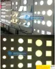 10 단위 LED 패널 조명 DIMMALE 9WCREE LED 오목한 다운 라이트 램프 Warmcool White Superthin Roundsquare