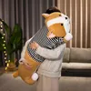 Sdraiato Corgi Cane Peluche Ripiene Animali Morbidi Husky Cucciolo Placare Sonno Bambola Cuscino Decor Regalo Kawaii per Bambini