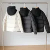 Erkekler Tasarımcı Lüks Kapşonlu Gerçek Puf Ceketler Kaplama Kış Kış Dış Moş Soğuk Değişen Sıcak Üst Uzun Kollu Moda 3color fermuar Logo Hoodies Downs Ceket