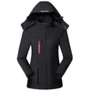 WO Women Winter Intelligent Heat Jacket USB Laddning uppvärmd kappa utomhusfleece kvinnlig vindtät klättringskläder 221129