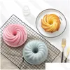 Baking Moulds 6 Inch Savarin Bakeware Cake Mold Household Steaming Sile Nonstick Round Kitchen Baking Tools Mod 124 N2 Drop Delivery Dhjbw