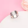 Cluster Rings Real 925 Sterling Silver Jewelry Line Art Love and People Wide for Women Wedding Finger Ring Bague Femme 2022 in