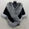 Women s Fur Faux Women Shoulder Wrap Bridal Shawls Winter Cape Female Jacket White Black Wedding Shrug Coat Warm Jaqueta Feminina 221128