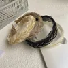 Frühling Mode Kette Geflochtenes Haarband Stirnband Frauen Mesh Strass Stirnbänder Mädchen Haar Zubehör Kopfbedeckungen