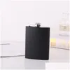 Hip Flasks 8Oz Hip Flasks Flagon en acier inoxydable avec couvercle Er Mini Wine Pot Flask Bottle 103 V2 Drop Delivery Home Garden Kitchen Din Dha7E