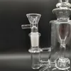 8 tum eller s￥ h￶jd unika vattenpipa funktioner inline perc tjock glas bong 14,4 mm fogstorlek r￶kande bongs