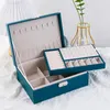 Jewelry Pouches Large Capacity Lockable High-grade Exquisite Household Necklace Earring Storage Box