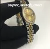 Orologio da donna di fabbrica meccanico automatico Datejust 26mm acciaio oro giallo diamanti orologi da donna 2813 movimento zaffiro Dive Lady moda ragazza orologi da polso regalo