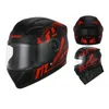 Motorcykelhjälmar Dual Visir Vamp Up Full Face Helmet 3 Färger