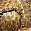 Bracelets de charme Menina de bracelete de manobras de aço inoxidável Bracelets de jóias para mulheres Pseira Jewellery Gift Valentin Dhgarden Dhaky