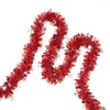 Dekoratif Çiçekler Tinsel Garland Dekor Parlak 6 Stil Çelenk Düğün Partisi Noel Ağacı Şeritler