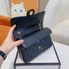 bags totes handbag designer bag comen classic imitation brand stitching multi-color plaid leather buckle shoulder bag versatile commuter chain party wallet