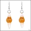 Dangle Lustre À La Main En Verre De Murano Boucles D'oreilles Pour Les Femmes Murano Bijoux Femme Eau Boucle D'oreille Cadeau De Noël Fashio Dhgarden Dhg4H