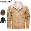 Couro masculino falso outono inverno lapela grande casaco jaqueta casual moda motocicleta solta jaquetas outwear velo grosso blusão 221128