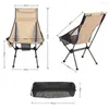 Camp Furniture Outdoor Fishing Chair Portable Lightweight Home Garden Seat Travel Hiking Moon Picnic Beach Folding Camping