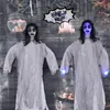 Dolls de pelúcia de Halloween pendurado feminino fantasma adereços de grito grito