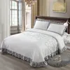 Ensembles de literie Silver Grey spread Cover Queen King size Luxury Mattress colchas para cama couverture de lit 221129