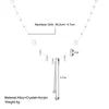 Chains Beads Pearl Choker Necklace Long Tassels Butterfly Heart Pendant Gift For Women Party Jewelry Elegant