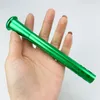 Colorido fumando alumínio portátil erva seca Tabaco Filtro de tubo de água Bongo para baixo caule removível Removável Bongo doward bowl bong bong hookah shisha cigarro titular DHL