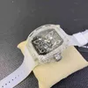 Relógios Designer de relógios Designer de luxo Mechanical Watch Richa Milles RM35-02 Relógios de borracha de movimento para homens